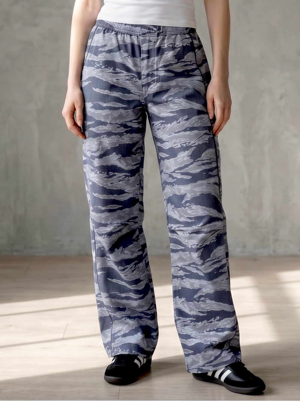 Urban Outfitters Camo Ripstop Track Pant